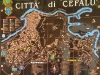 Чефалу, карта города.
