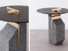 милан 2014 мебельный салон, fossilium by formafantasma coffee tables